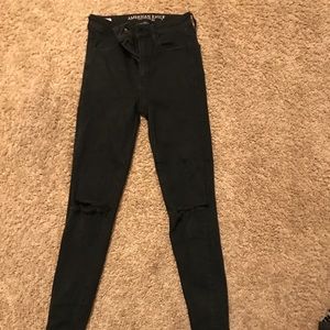 Black High Waisted Jeans